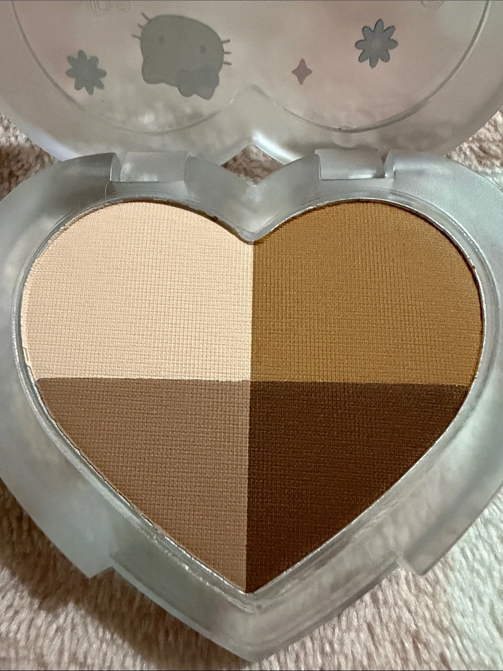 L.A. Colors Hello Kitty Lovely Dream Eyeshadow Palette - Brown & Pink Shades
